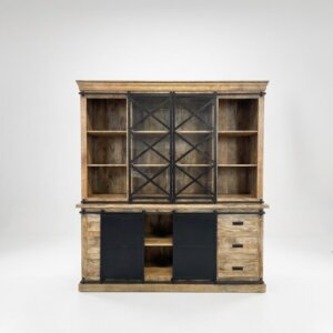 Vitrinekast mango 200x220h
