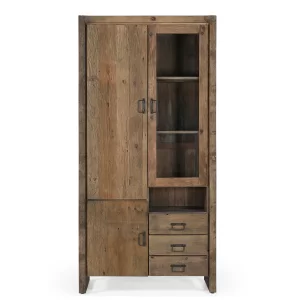 OPBERGKAST MET LADEN EN DEUR ROOTS 100