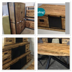 Woonkamerset mango direct leverbaar