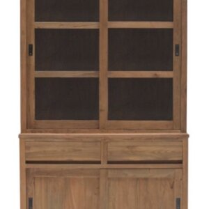 Vitrinekast a017 in div maten leverbaar