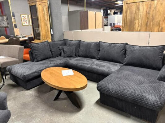 Palma hoekbank in div stoffen