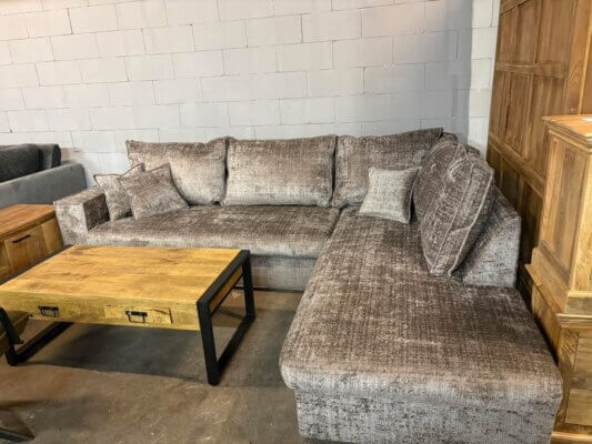 Hoekbank Andorra in div kleuren